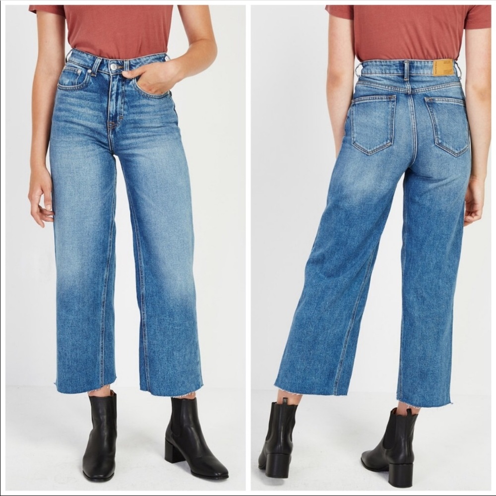 Frank and Oak Nina Wide Leg Jeans